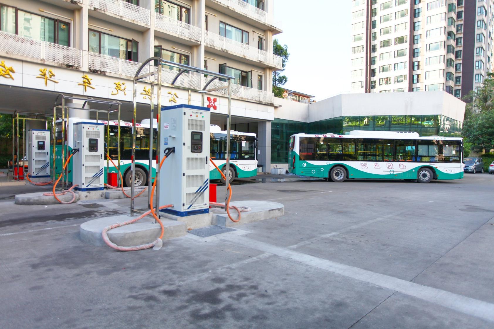 Huafa New City charging station